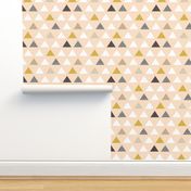 Mod Blush Gold Triangles