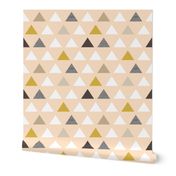 Mod Blush Gold Triangles