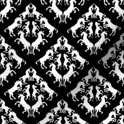 Unicorn Damask