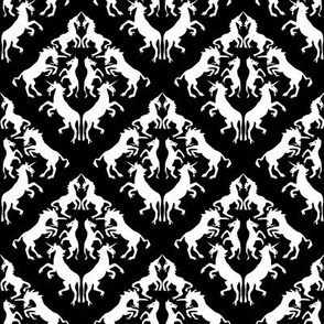 Unicorn Damask