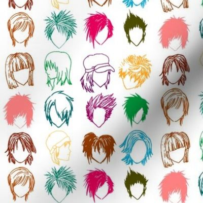 Anime hairstyles