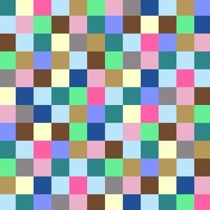 half-inch summercolors pixelsquares