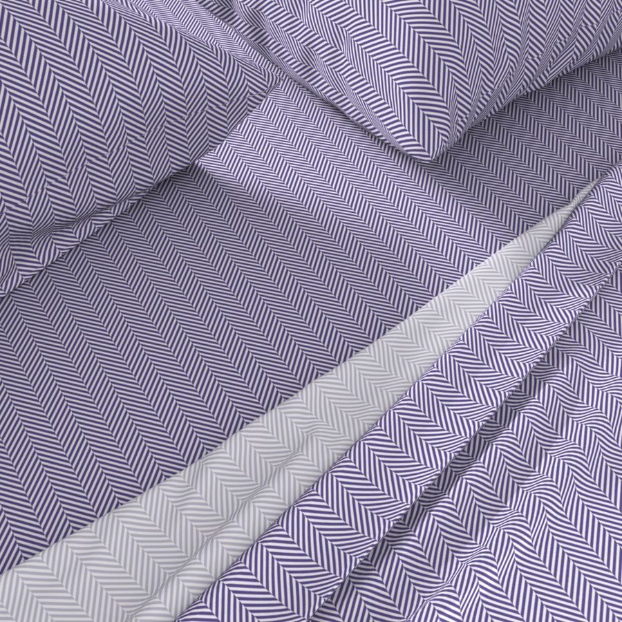 herringbone SM purple