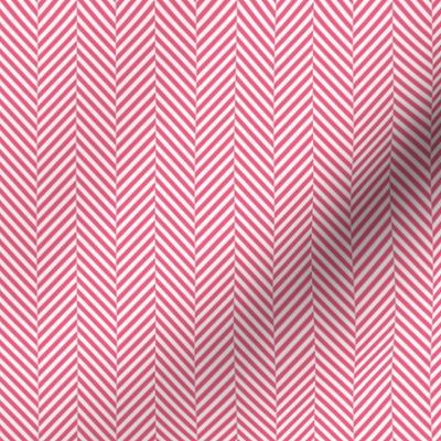 herringbone SM hot pink