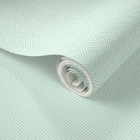 herringbone SM ice mint green