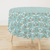 Cat damask