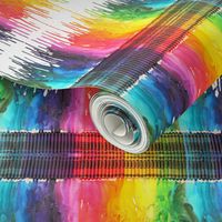 Melted Crayon Rainbow