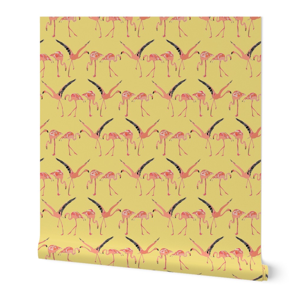 flax flamingos