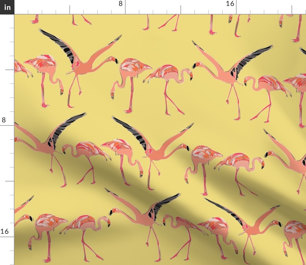 flax flamingos