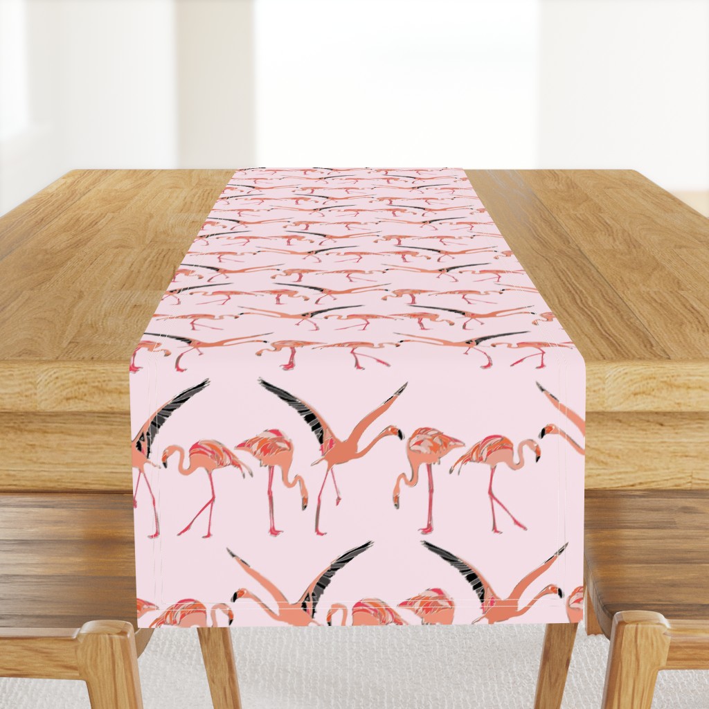 blossom flamingos