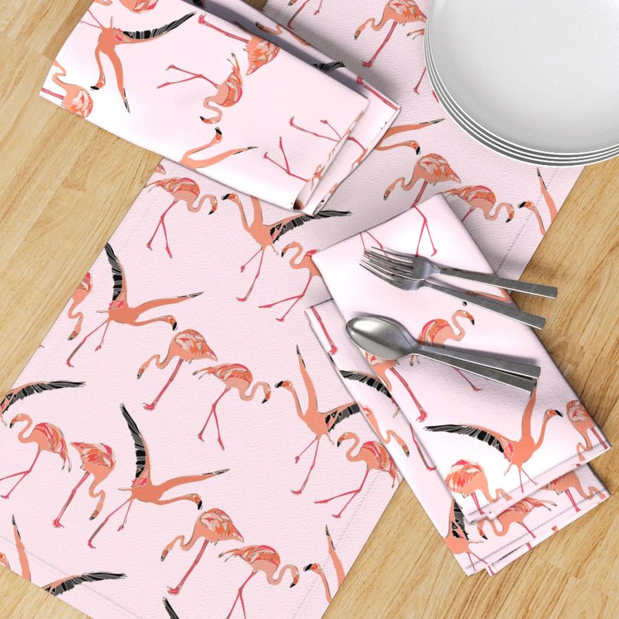 blossom flamingos