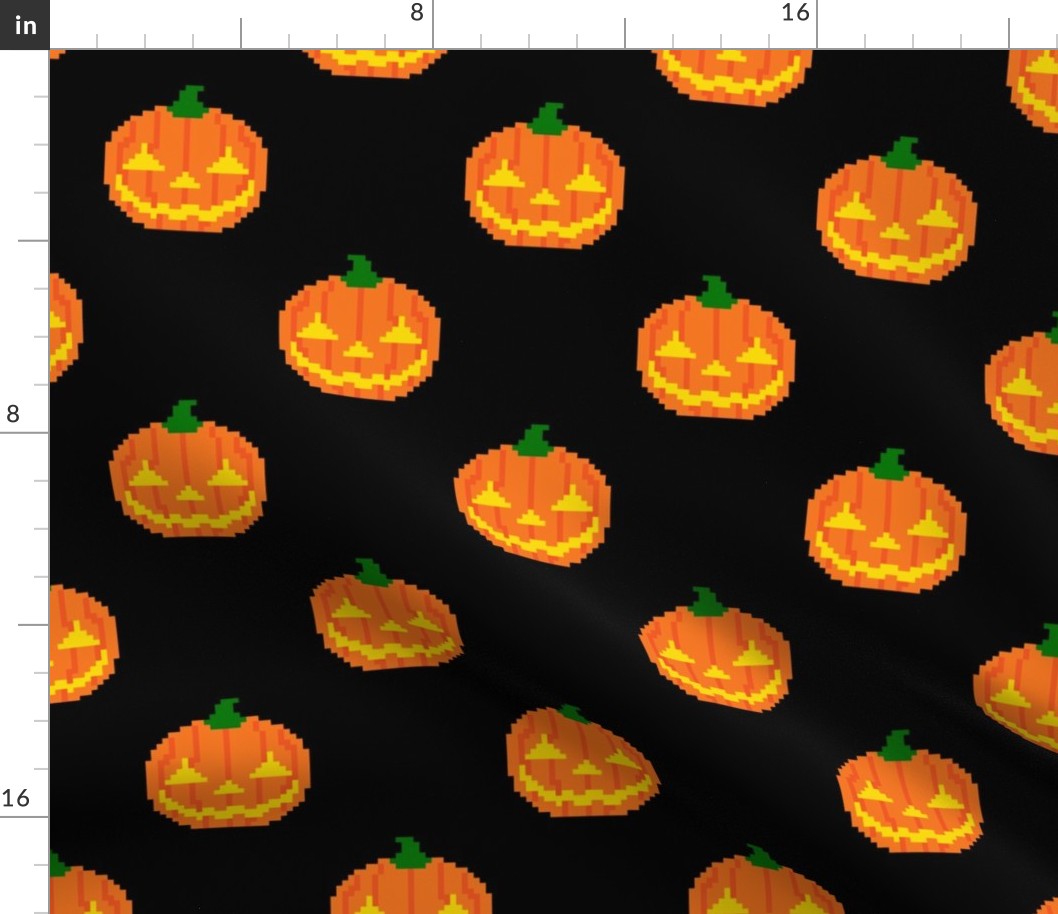 jack o'lantern (8 bit)