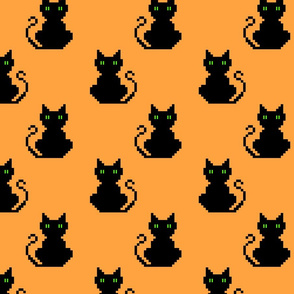 black cats (8 bit)