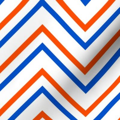 UF Chevron Blue, Orange White