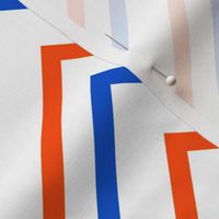 UF Chevron Blue, Orange White