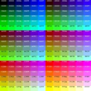 03486024 : RGB websafe palette