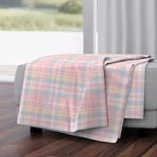 Donmaree Tartan ~ Dauphine, Versailles Fog, Trianon Cream and White 