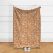 Spiced Pumpkin and White ~ Linen Luxe ~ Small