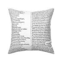 Romeo and Juliet ~ First Folio ~ Black and White  