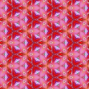 Red & pink triangles