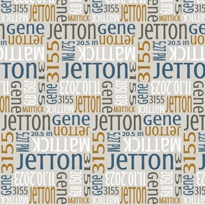 Personalised Name Design - Jetton Gene Mattick
