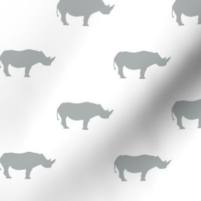 rhino // grey