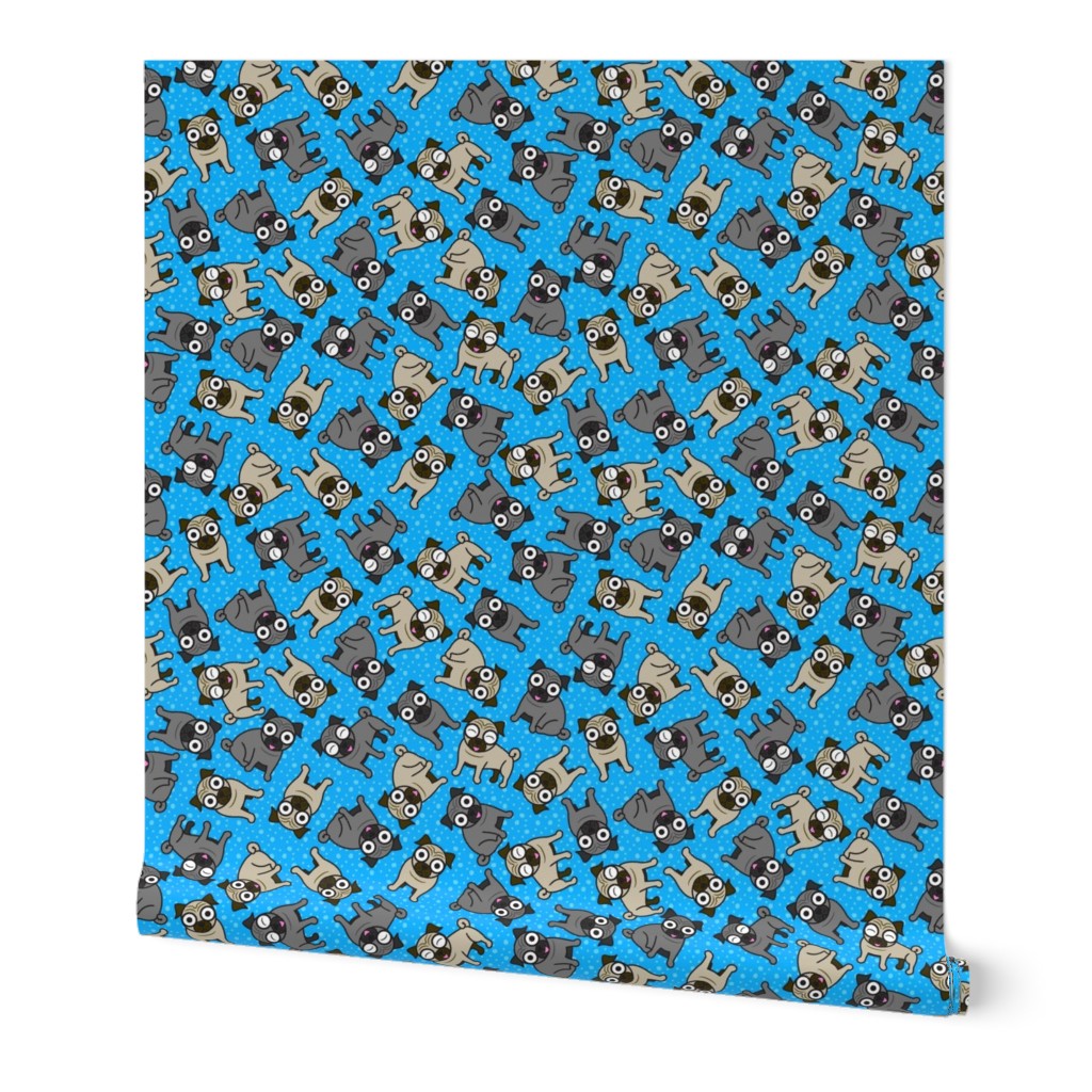 Pug-a-Dot (Blue)