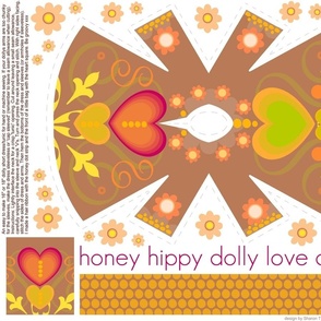 honey hippy dolly love dress