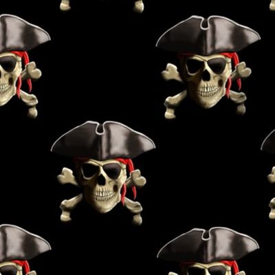 Classic Pirate Skull And Crossbones