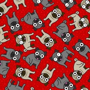 Pug-a-Dot (Red)