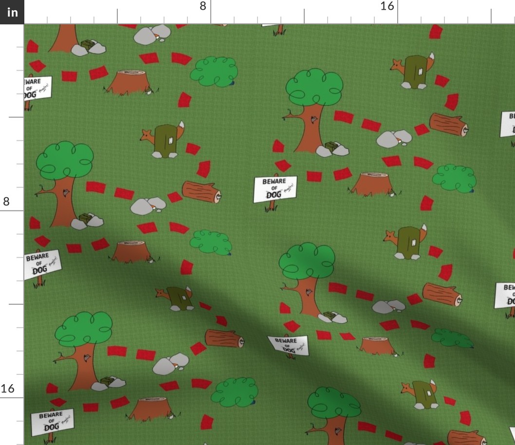 Caching Adventure Map (with lines)