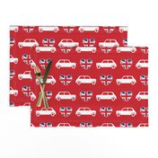 Mini Cooper Hearts - Union Jack Red - Large