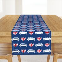 Mini Cooper Hearts - Union Jack Blue - Large