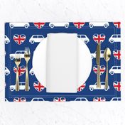 Mini Cooper Hearts - Union Jack Blue - Large