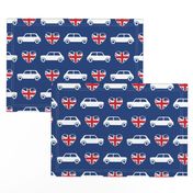 Mini Cooper Hearts - Union Jack Blue - Large