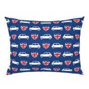 Mini Cooper Hearts - Union Jack Blue - Large