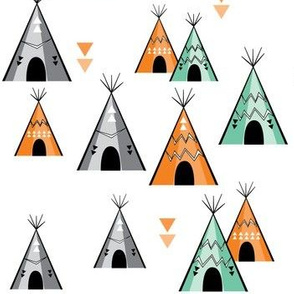 Teepee, scatter