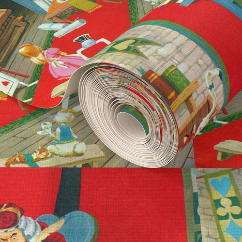 Alice in Wonderland Wrapping Paper SheetsThe Mad Hatter White