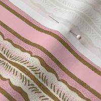 Petit Trianon ~ Gilt Blossom Stripe