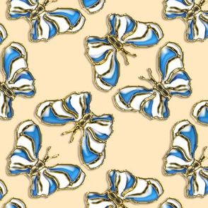 Mock Enamel Butterflies