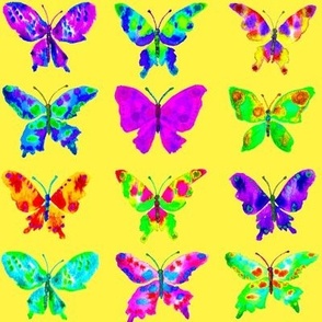 Watercolor Butterfly Collection