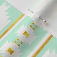 Brighton in Soft Mint and Gold