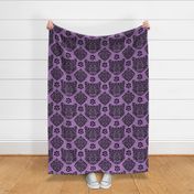 Mystic Cat Damask