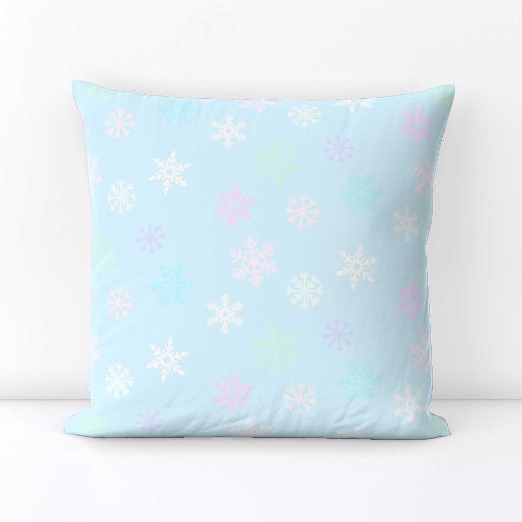 Pastel Snowfall