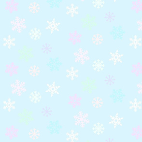 Pastel Snowfall