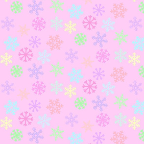 Pastel Snowfall