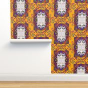 CAT DAMASK SUNNY YELLOW