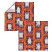 CAT DAMASK ORANGE