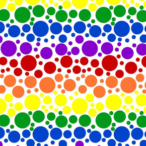 Rainbow Dots - Large