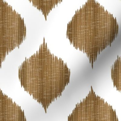 Lela Ikat in Chestnut